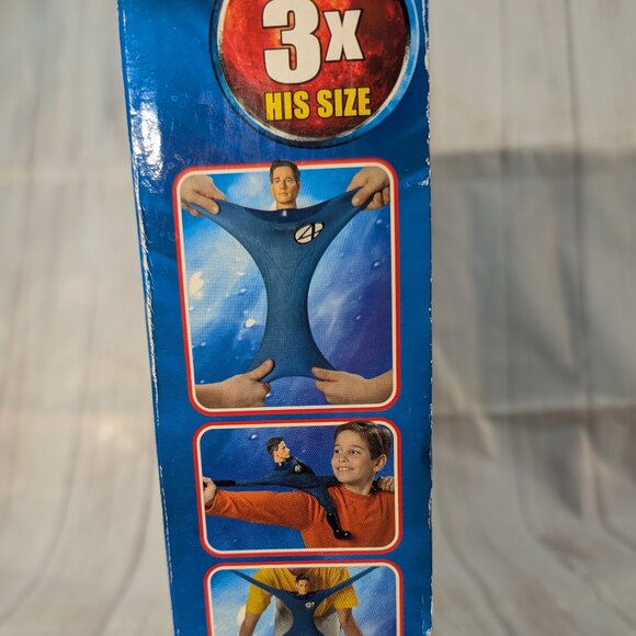 Fantastic 4 Super Stretch Mr. Fantastic Action Figure Toy Biz New in Box - Picture 13 of 15